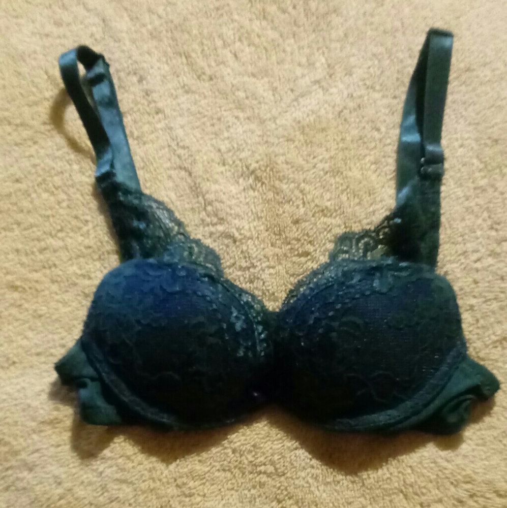 Beautiful Lace Brazerre in Dark Teal color